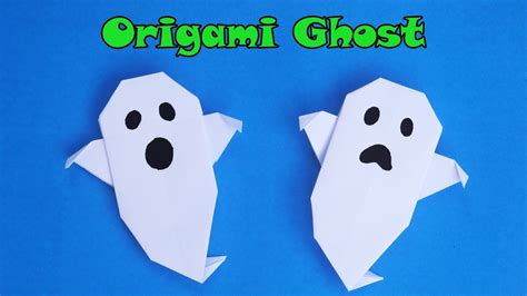 Easy Origami Ghost Halloween Craft Artofit