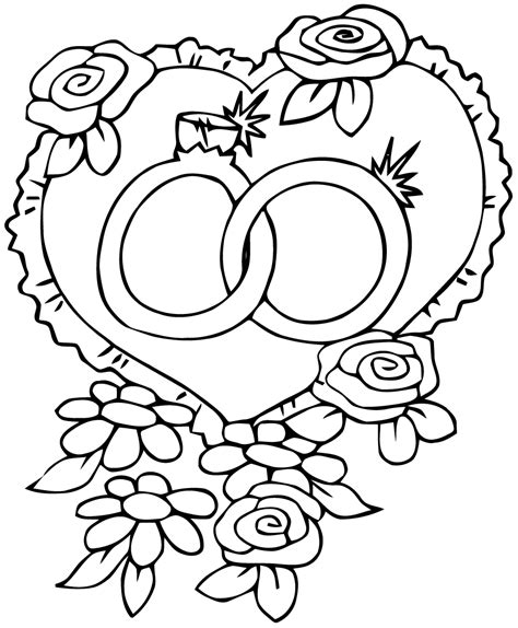 Https://tommynaija.com/coloring Page/wedding Ring Coloring Pages