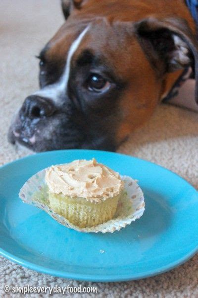 Doggie Cupcakes With Peanut Butter Frosting Recipe Peanut Butter