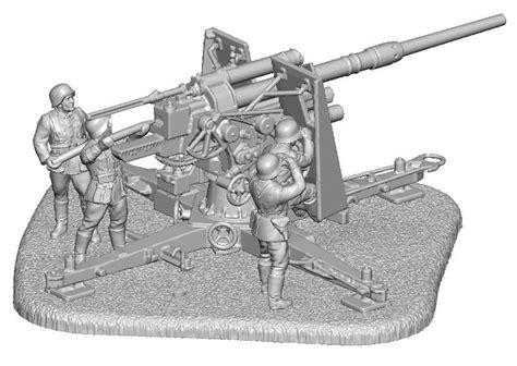 German Flak 3637 88 Mm Panzer Garage