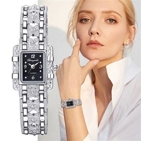 Women Watch Rectangle Dial S Womens Fashion Watches And Accessories Watches On Carousell