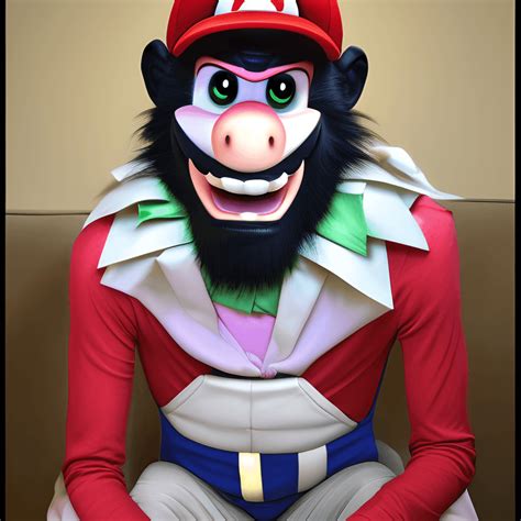 Ape Joker Mario · Creative Fabrica