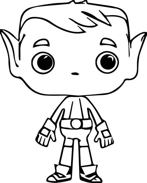 Printable Funko Pop Coloring Pages