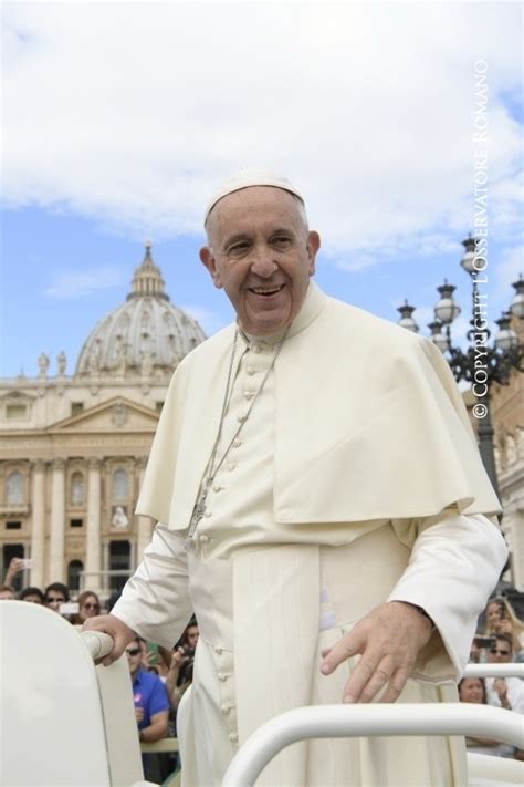 Udienza Generale Attività Del Santo Padre Francesco Vaticanva