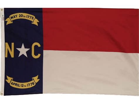Nylon Outdoor North Carolina State Flag 3x5 Usa And State Flags