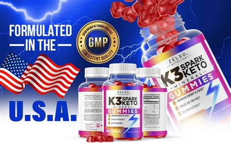 K3 Spark Keto Mineral Gummies Reviews Get Slim And Fit Body