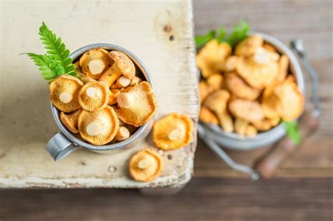 Premium Photo Wild Mushrooms Freshly Harvested From The Forest