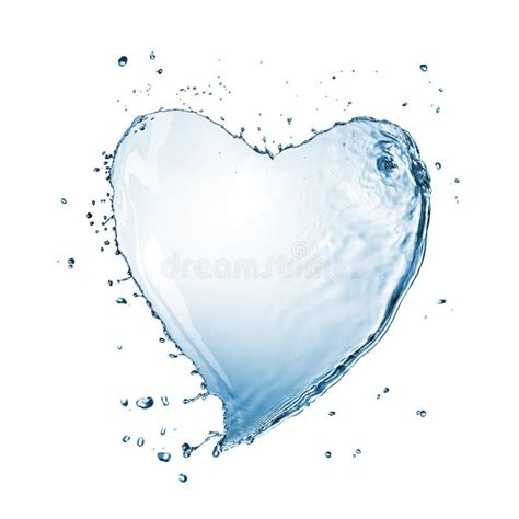Water Heart Stock Photo Image Of Water Love Conceptual 7834488