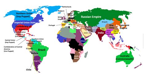 Nationstates Dispatch World Map Labeled