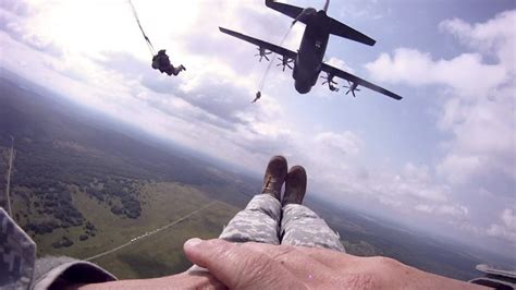 173rd Airborne Bct Soldiers Jump Into Ukraine With Paratroopers From 5