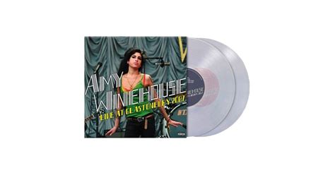 Amy Winehouse Live At Glastonbury 2007 Clear2lp Vinyl Record