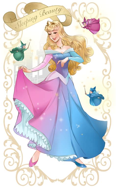 Princess Aurora Disney Fan Art Walt Disney Pictures D
