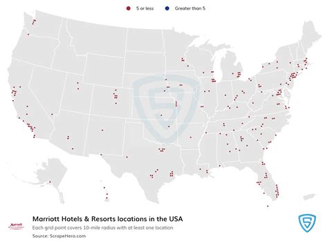 Marriott Hotels And Resorts Locations In The Us Scrapehero