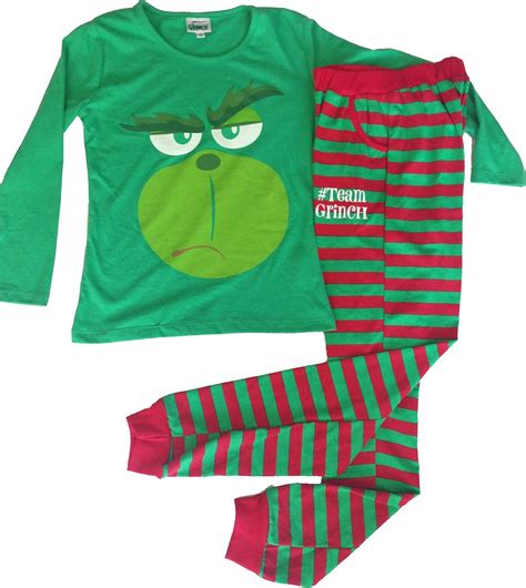 E Fashion Pijama de algodón de el Grinch Amazon com mx Ropa Zapatos y Accesorios