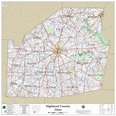 Highland County Ohio 2022 Wall Map | Mapping Solutions