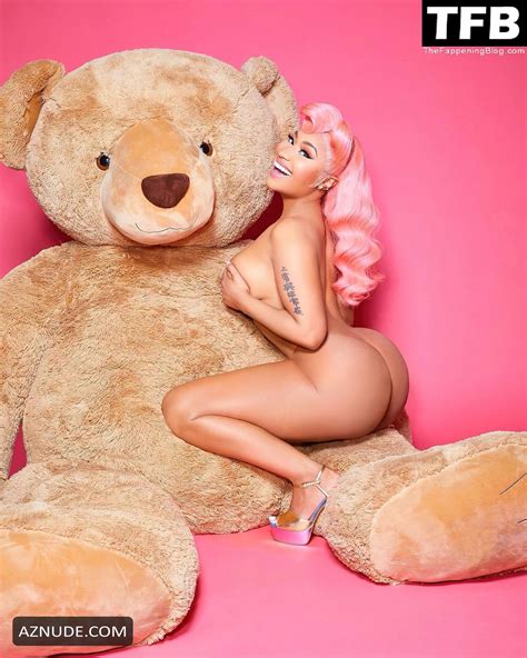 Nicki Minaj Poses Completely Naked For Photoshoots As She Celebrates