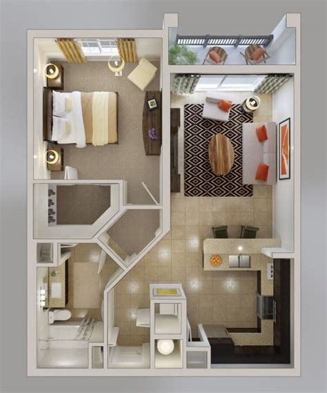 15 Best Studio Apartment Layout That Really Work Futurian Apartment