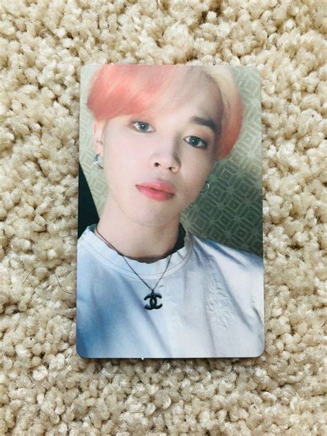 Bts Jimin Map Of The Soul Persona Ver 3 Official Photocard 3243721557
