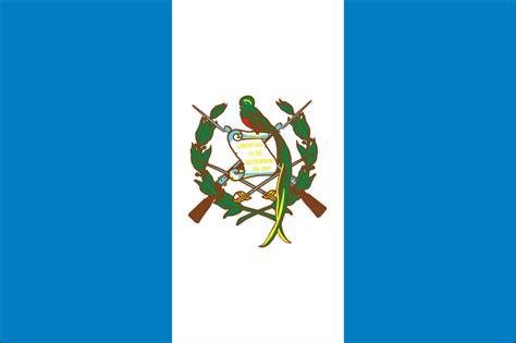 Guatemalan Flag The Flag Of Guatemala Colonial Flag