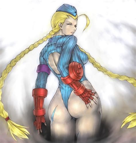 Rule 34 Ass Back Blonde Hair Cammy White Female Female Only Green