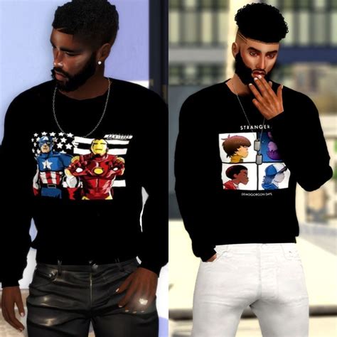 Black Sims 4 Cc Clothes Images And Photos Finder