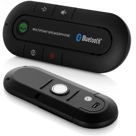 2021 2014 New Bluetooth Handsfree Car Kit Multipoint Speakerphone Cell