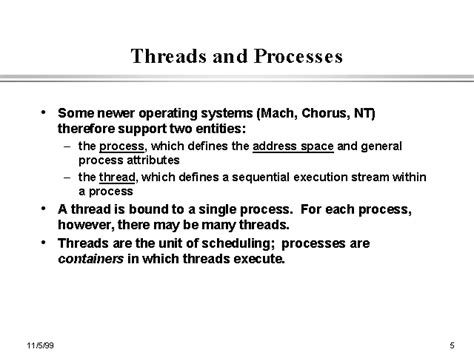 Threads And Processes