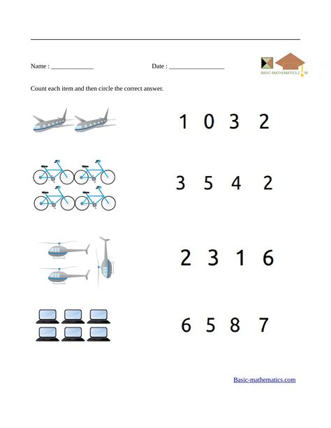 The worksheet is an assortment of 4 intriguing pursuits that even something as easy as guessing the beginning letter of long words can assist your child improve. Preschool Math Worksheets