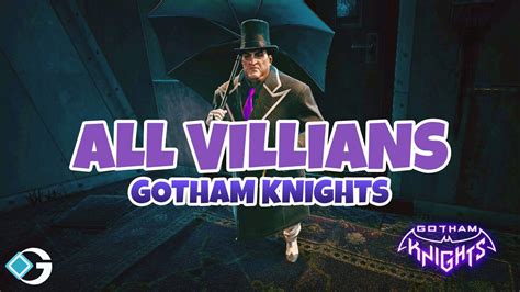 Gotham Knights All Villains GameRiv