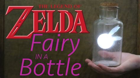 How To Make A Fairy In A Bottle From Zelda Zelda Diy Diy Zelda