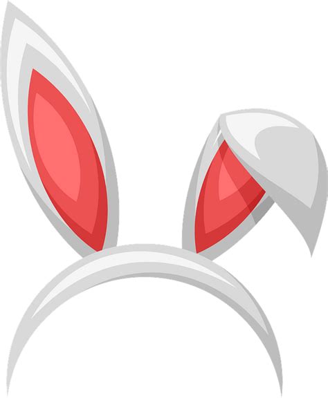 bunny ears silhouette clip art