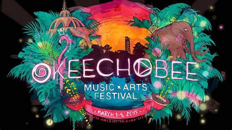 Okeechobee Music And Arts Festival 2018 Lineup Mar 1 4 2018