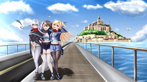 Anime Azur Lane 4k Ultra Hd Wallpaper By Musanix