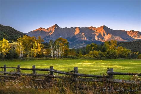 Peaceful Ranch At Ridgway Colorado With Images Landscape Ridgway