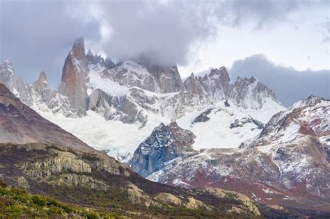 Monte Fitz Roy En El Parque Nacional Los Glaciares El Chaltén