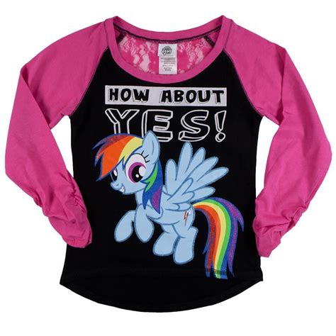 My Little Pony How About Yes Juvy Long Sleeve T Shirt Kids Outfits