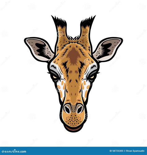 Fun Giraffe Royalty Free Illustration 32412756
