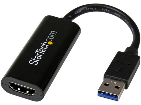We did not find results for: StarTech.com USB32HDES Slim USB 3.0 to HDMI External Video Card Multi Monitor Adapter - USB ...