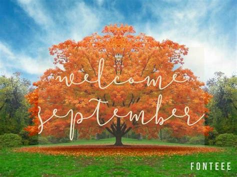 Welcome September | Beautiful tree, Autumn scenery, Autumn trees