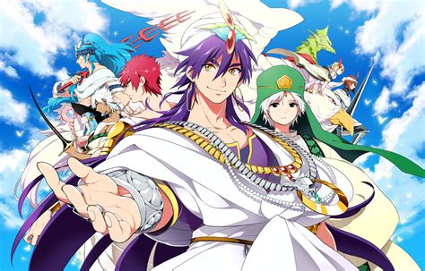 Sinbad His Eight Generals Magi The Labyrinth Of Magic Magi