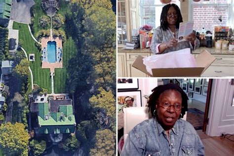 Inside The View Host Whoopi Goldbergs 3m New Jersey Mansion Featuring