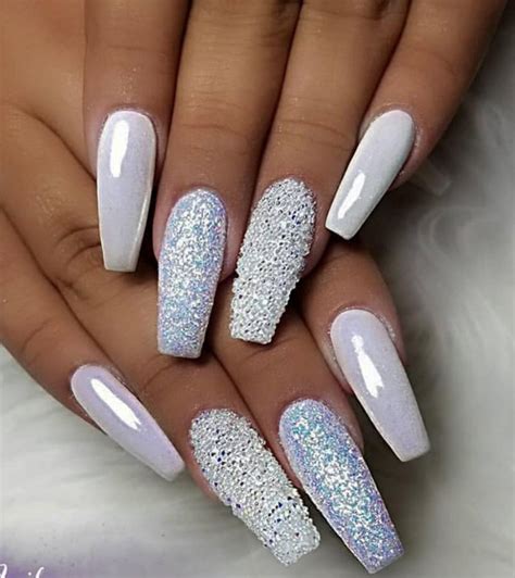 80 Trendy White Acrylic Nails Designs Ideas To Try Page 32 Of 82