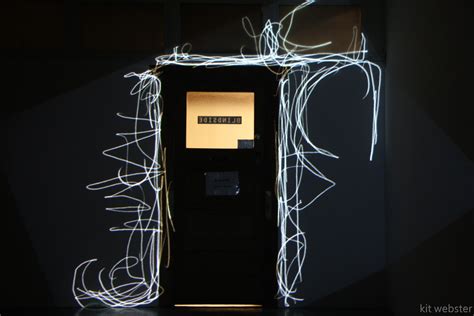 Scribbluminous Site Specific Projection Mapping Installation By Kit