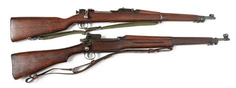 C Lot Of 2 Springfield 1903 And 1917 Military Rifles