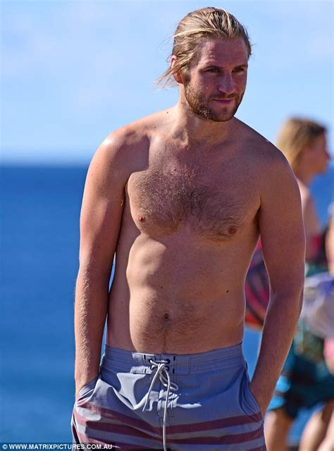Home And Away S George Mason S Checks Out Bikini Clad Babe Daily Mail
