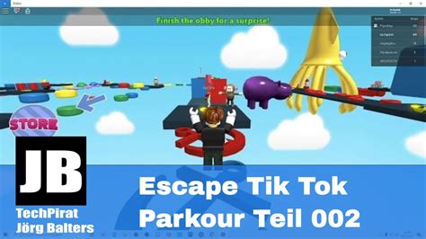 Escape Tik Tok Parkour Teil 002 Roblox Youtube