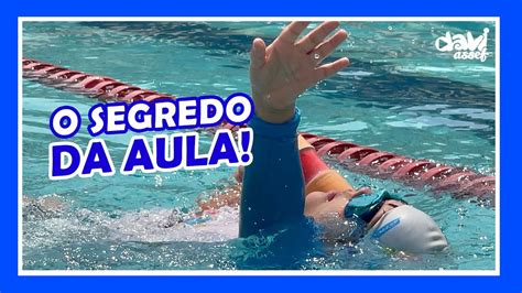 Aprendendo A Nadar De Costas Aula De NataÇÃo Infantil Youtube