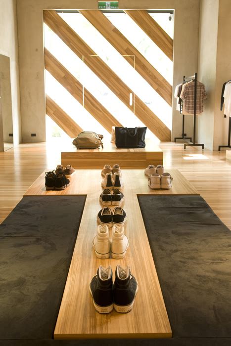 Retail Design Showroom In Wood Inspiring Home Design Idea
