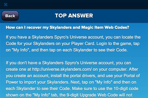 Skylanders Codes