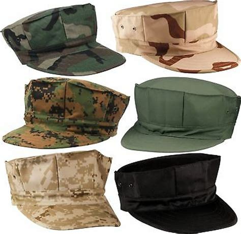 Marines Military Utility Cover 8 Point Fatigue Hat Bdu Cap Usmc Uniform